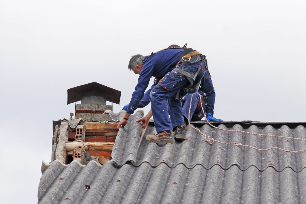 Reparar bajante de uralita