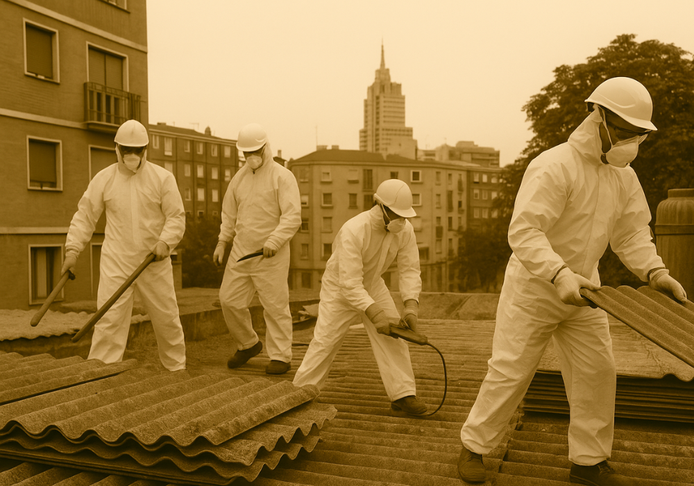 retirada de amianto en obras