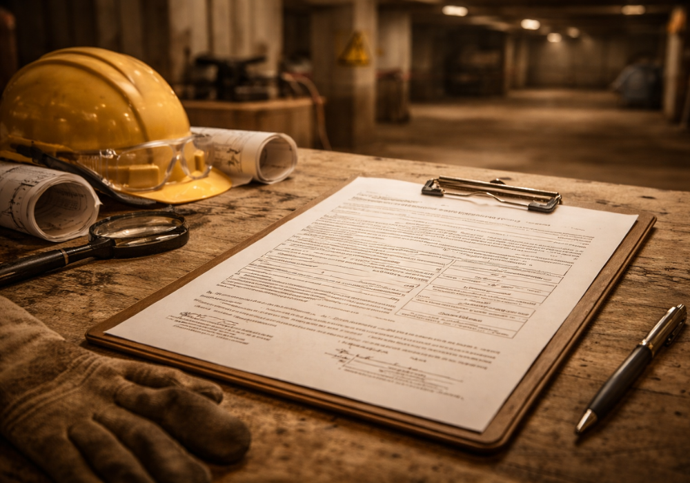 Certificación de retirada de amianto