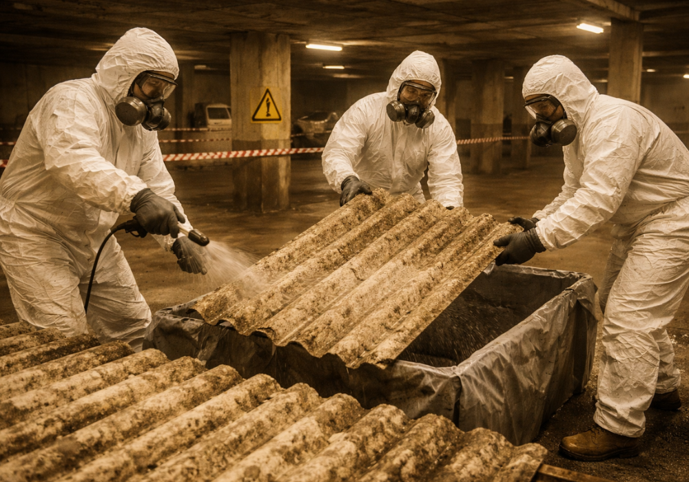 Retirada de uralita en garajes comunitarios (1)