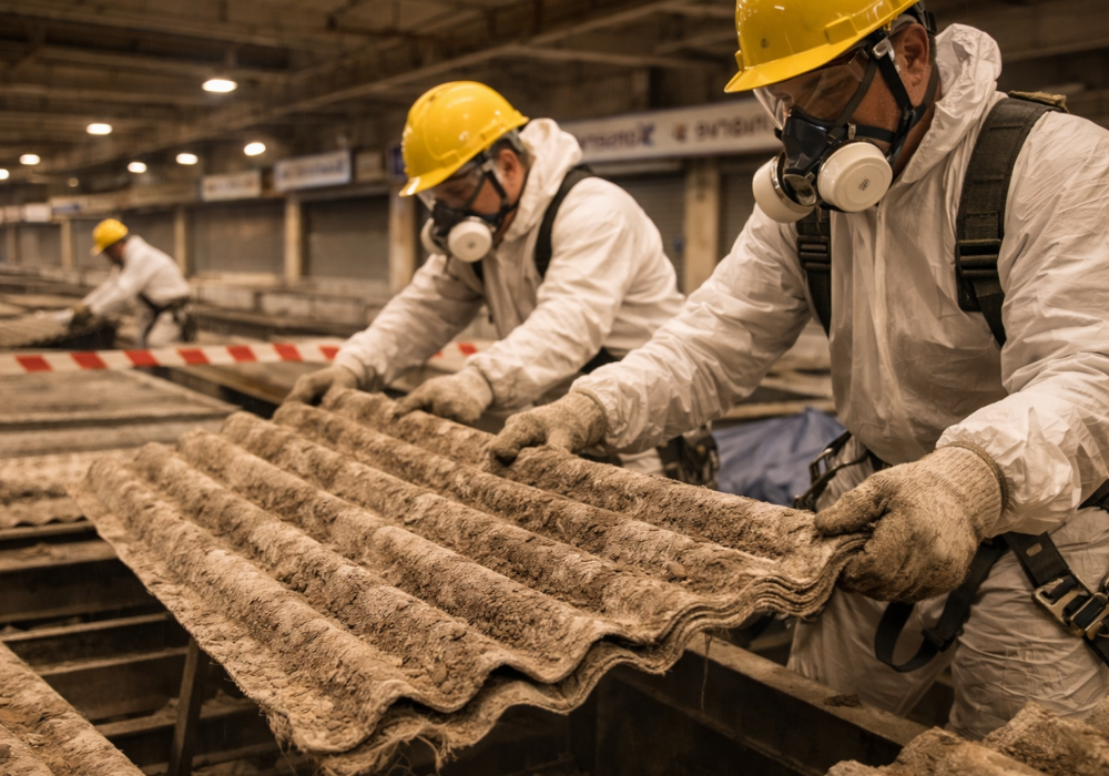 retirada de uralita en mercados (1)