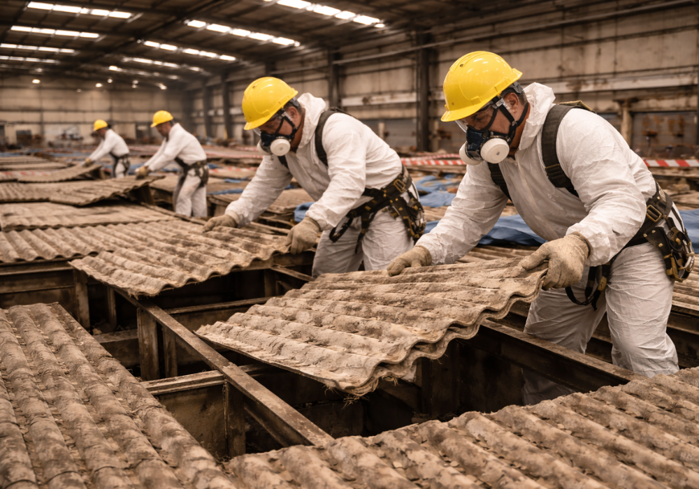 retirada de uralita en empresas