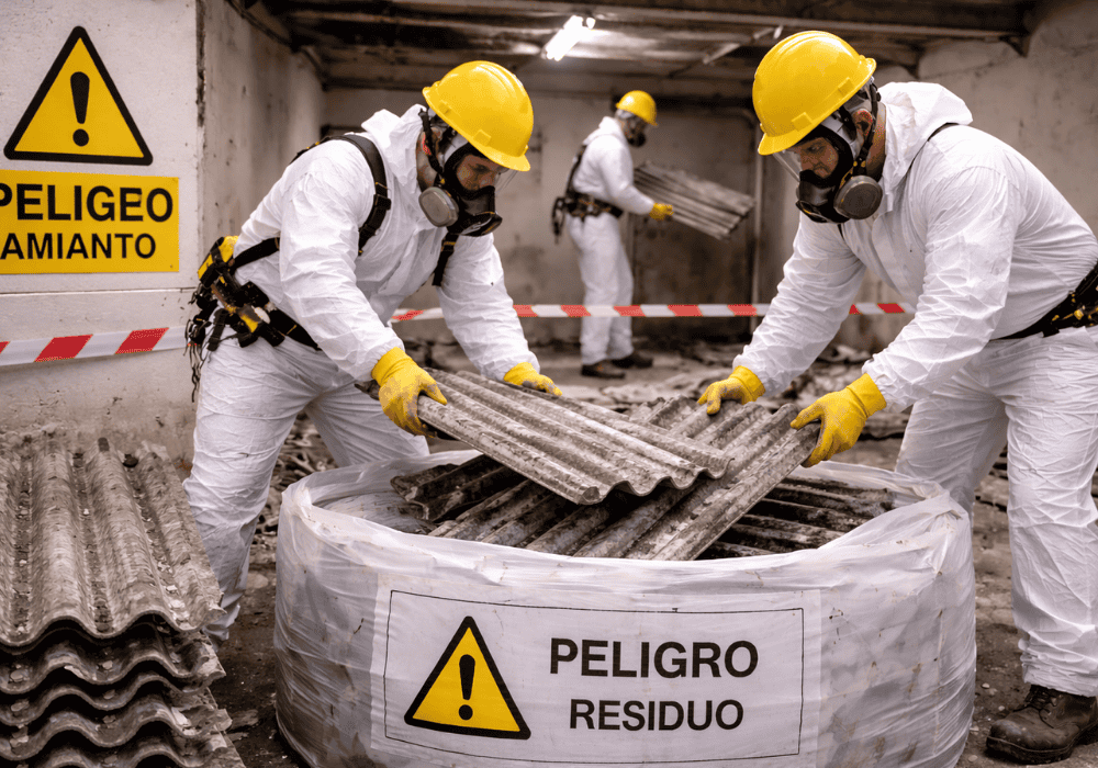 retirada de uralita en patios interiores (1)