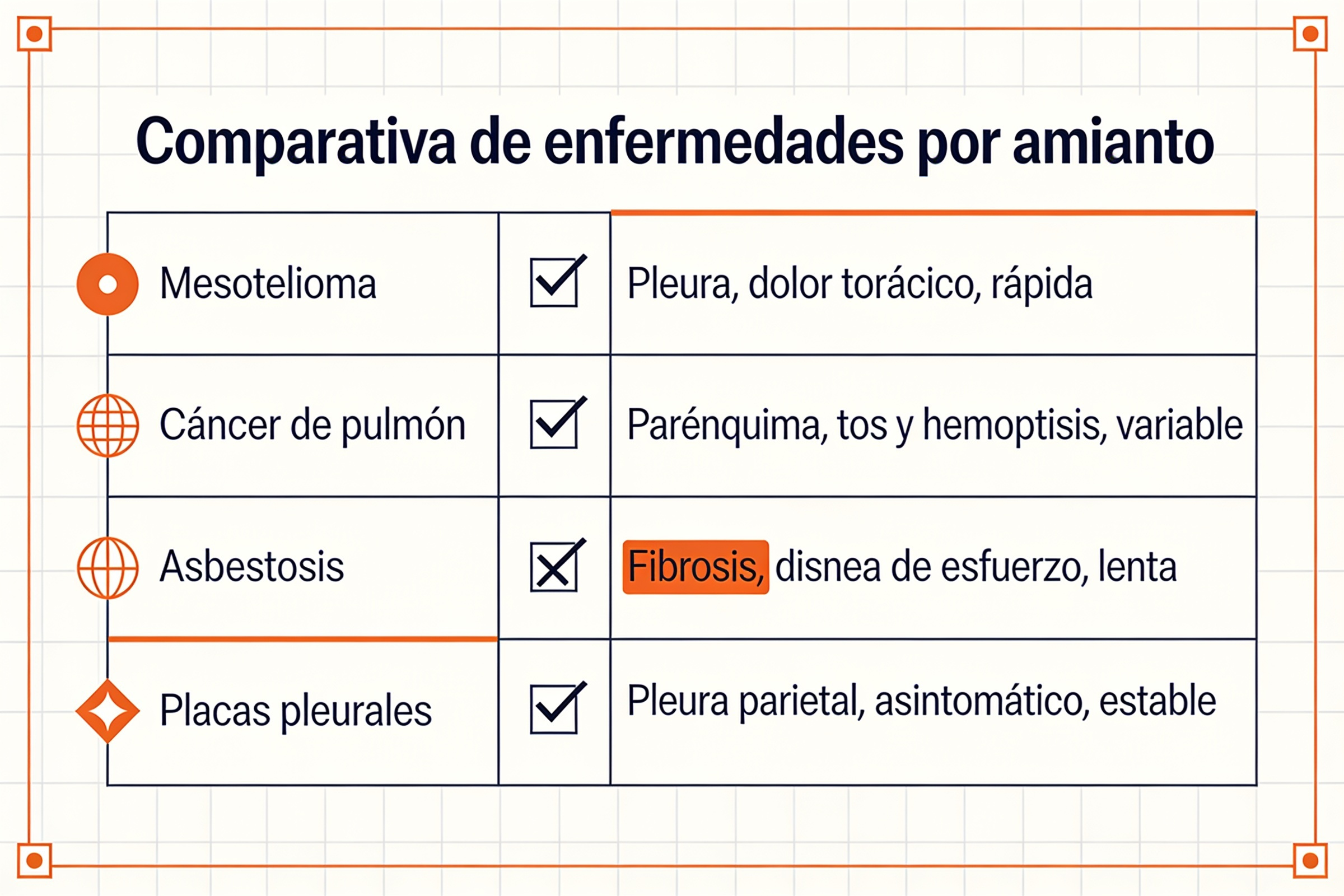 sintomas amianto