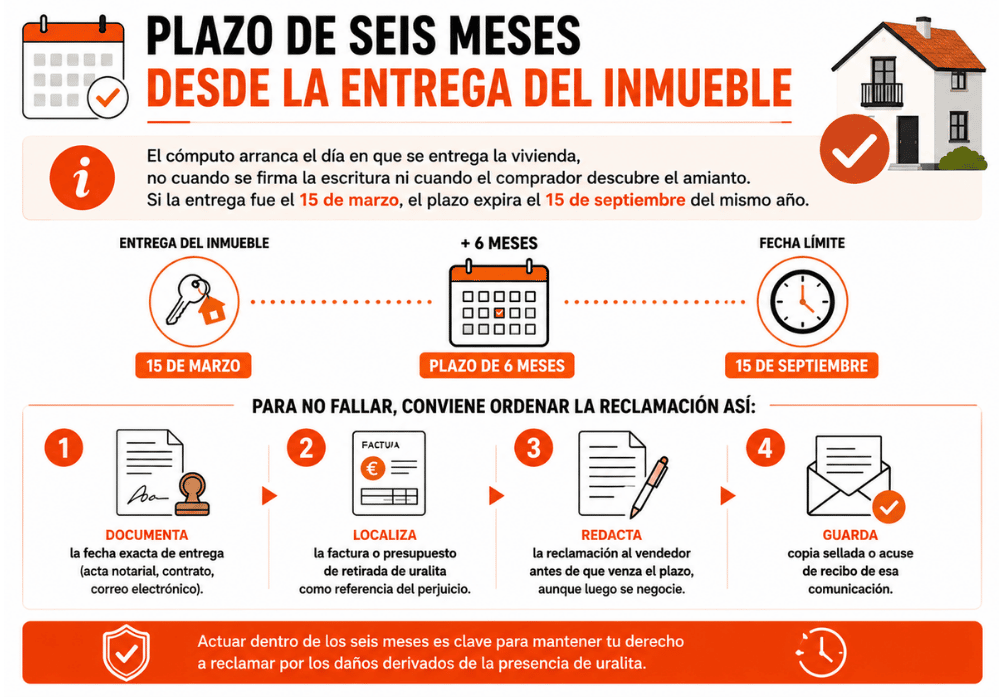 Responsabilidad del vendedor si oculta uralita qué dice la ley